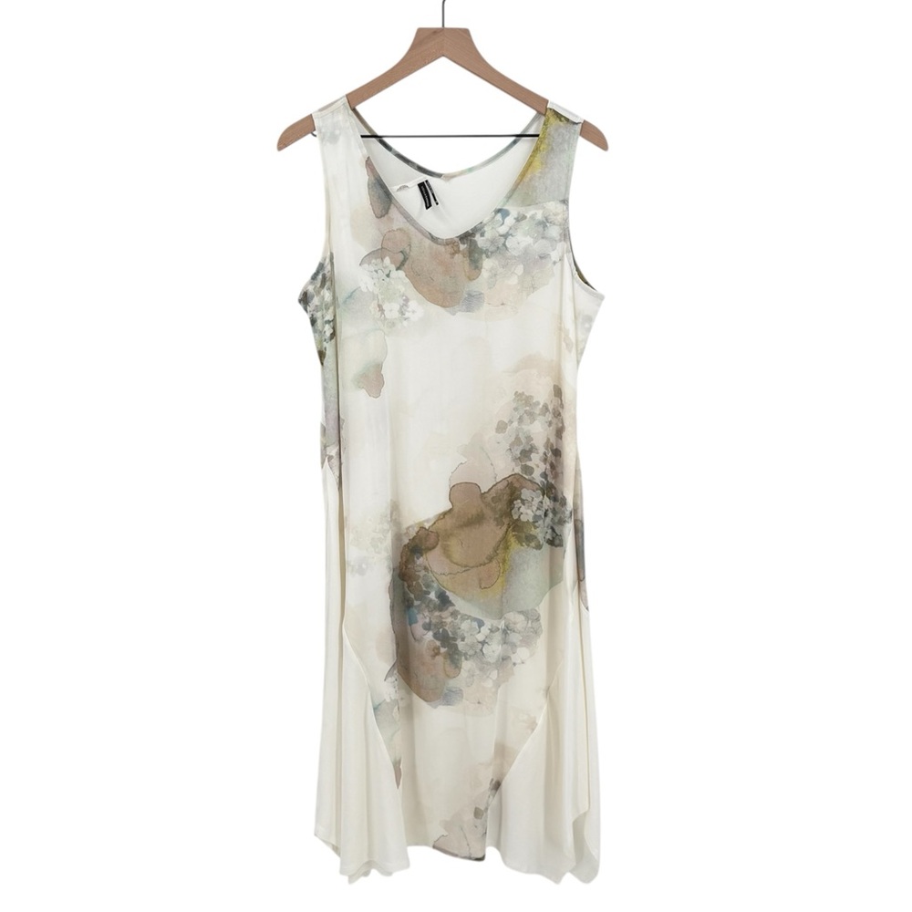 Stella‎ Carakasi Allure Dress Midi Watercolor Size Medium